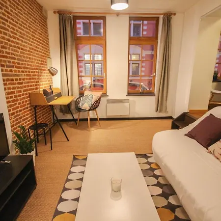 Apartment In A Typical Lille Street Buitenkant foto