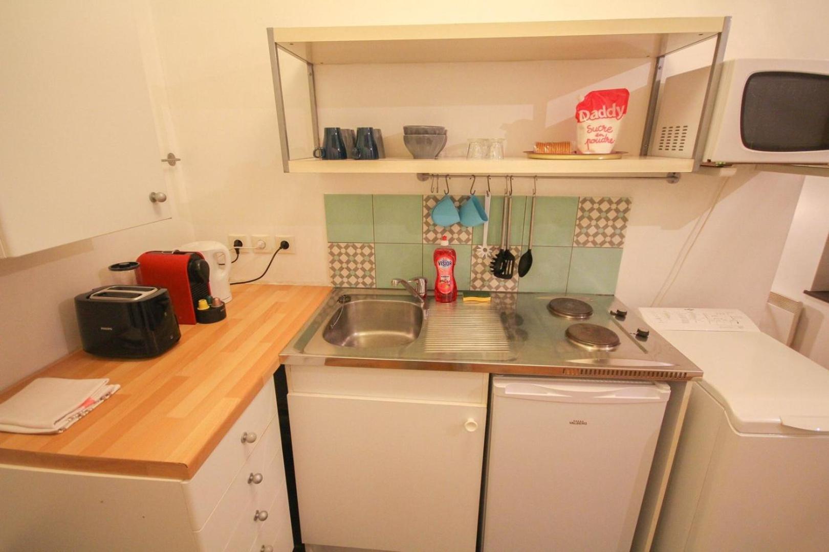 In A Typical Street Appartement *